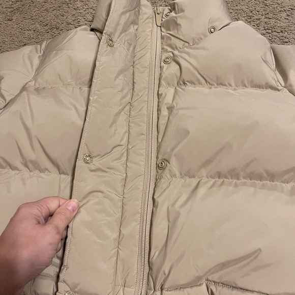 LULULEMON WUNDER PUFF SUPER CROPPED JACKET TRENCH SZ 4 - Picture 10 of 13